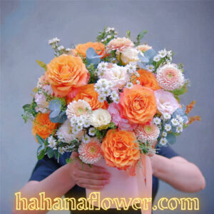 Giỏ Hoa Hồng Mix