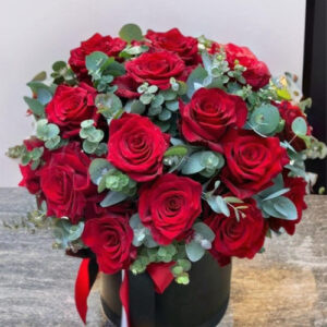 Giỏ Hoa Hồng đỏ