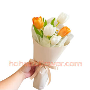 Bó Hoa Tulip 5 bông
